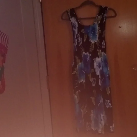 Flower print dress one size fits all - Picture 3 of 3